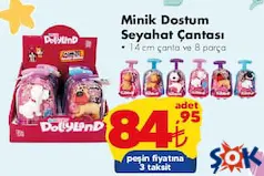 GOKİDY OYUNCAK MİNİK DOSTUM SEYAHAT ÇANTASI